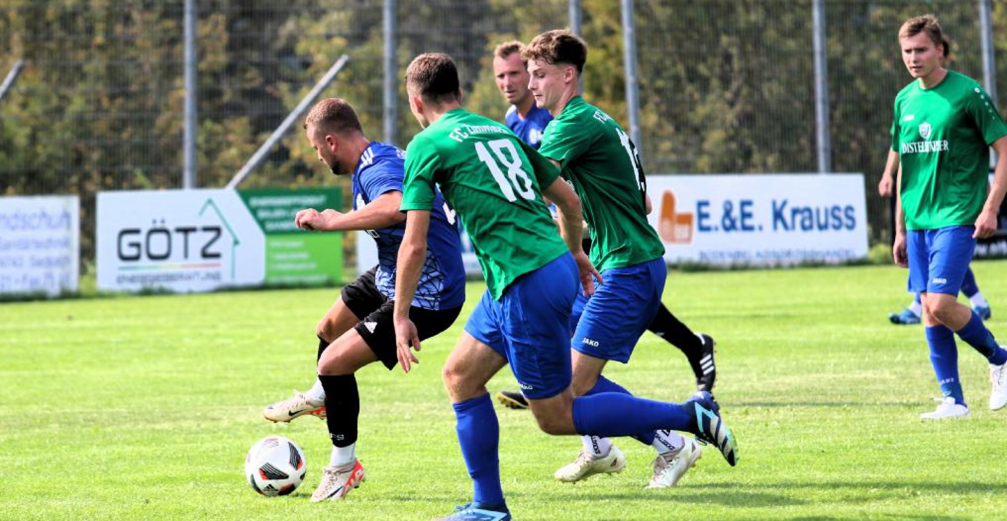 Nach dem deutlichen Befreiungsschlag des FC Zimmern (grün) will die Kipphan-Truppe diese Leistung nun gegen den TTSC Buchen bestätigen. Heidersbach/Bödigheim (blau) erwartet den SV Schlierstadt. Foto: Klaus Narloch