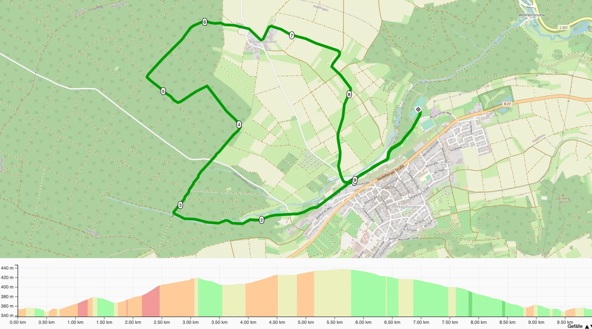 10 km Strecke Image